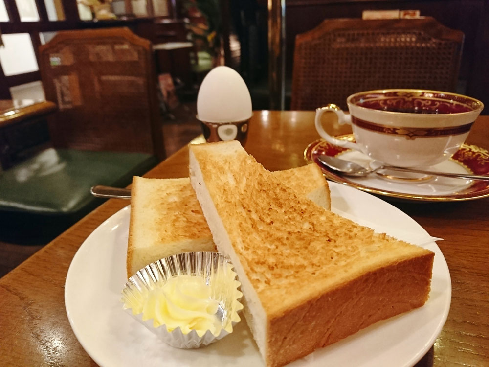 【大阪】昭和レトロな純喫茶のトーストモーニング@Coffee House 再會