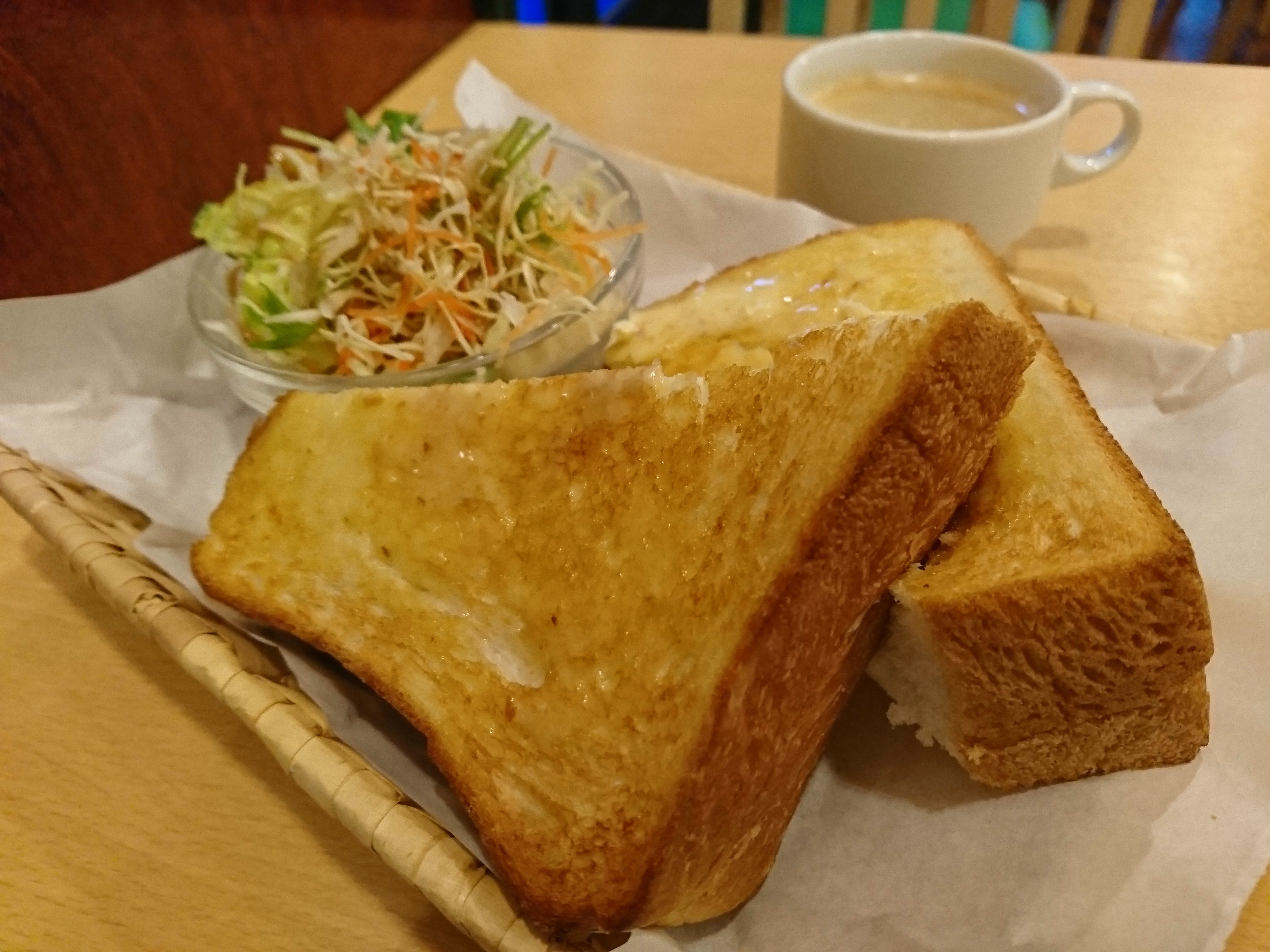 【大阪】厚切りトーストってこれこれ！と唸る王道モーニング♪@コペンハーベスト