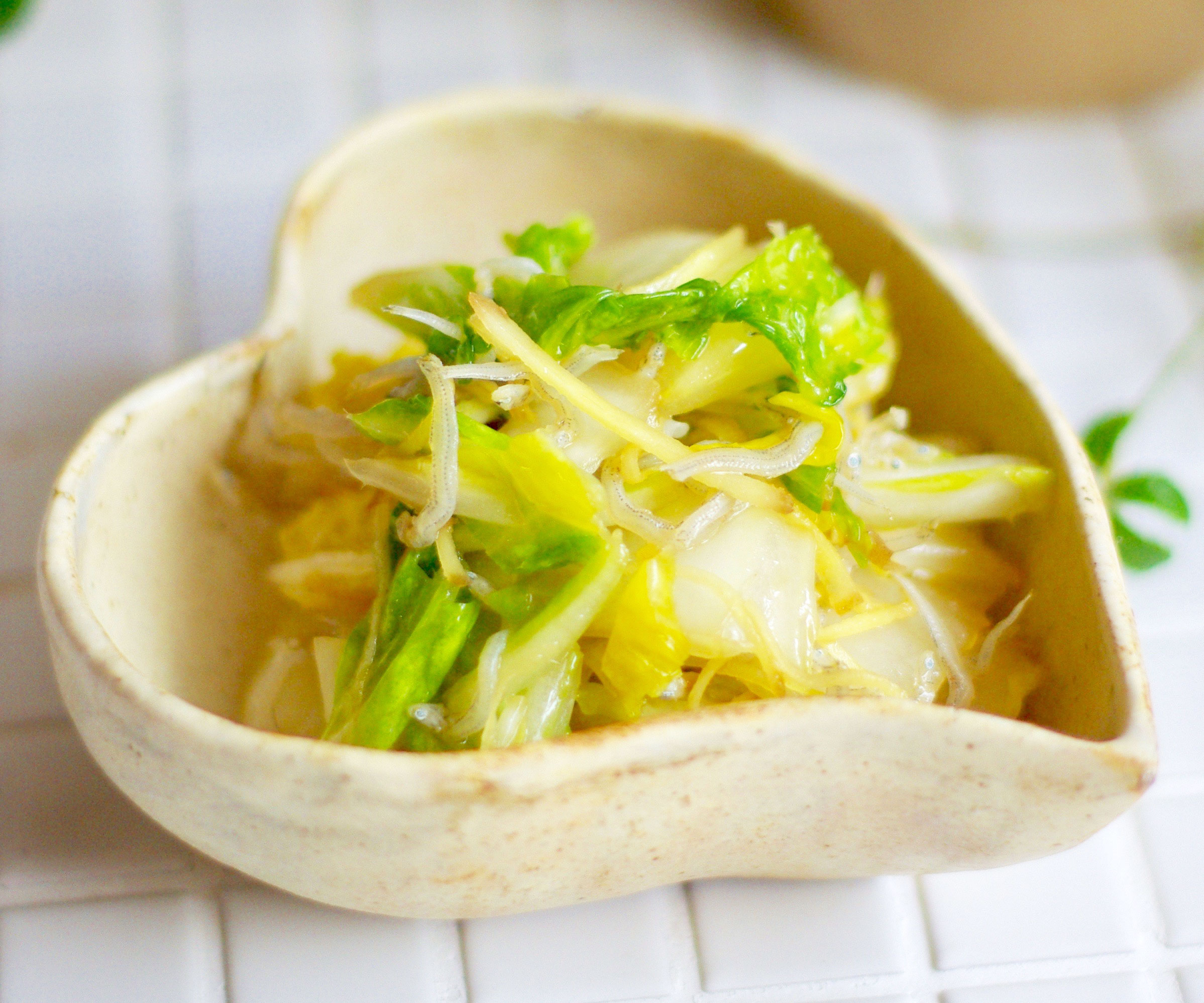止まらない美味しさ！簡単『白菜とじゃこの中華和え』の作り置き
