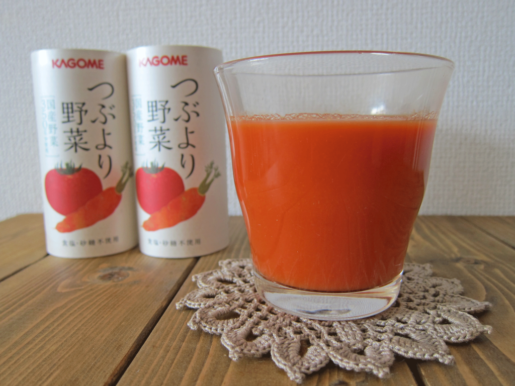 カゴメの通販限定野菜ジュース「つぶより野菜」 カゴメの通販限定野菜ジュース「つぶより野菜」
