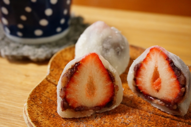○○を使えば簡単！誰でもできる「いちご大福」の作り方♪