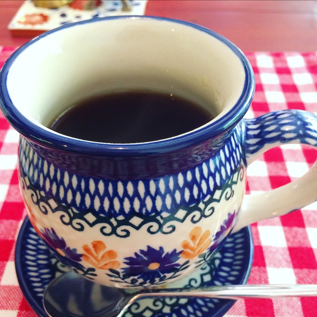朝のコーヒー