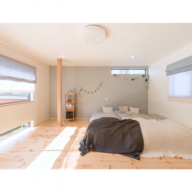 裸足で歩いて、寝転んで♪「無垢の床」が気持ちいい部屋3つ