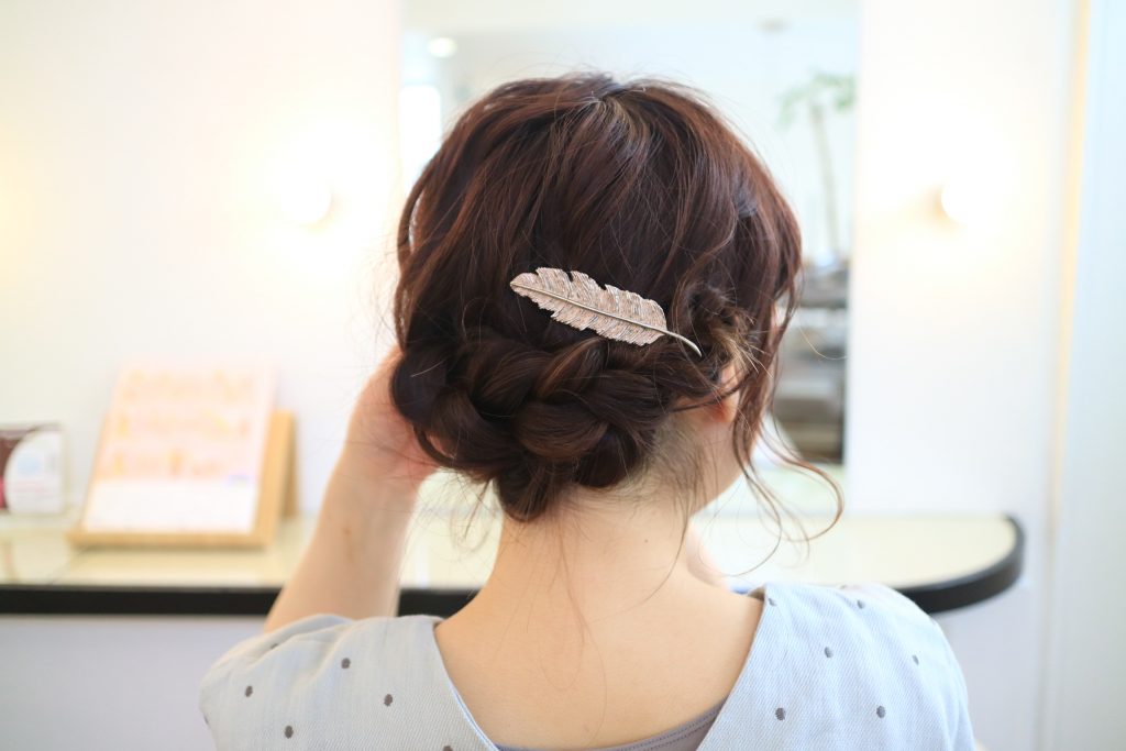 お呼ばれヘアアレンジ お呼ばれヘアアレンジ
