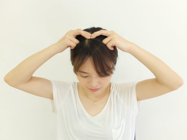 体を目覚めさせる簡単ツボ押し「百会」 体を目覚めさせる簡単ツボ押し「百会」