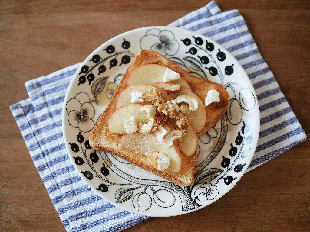 りんごトースト