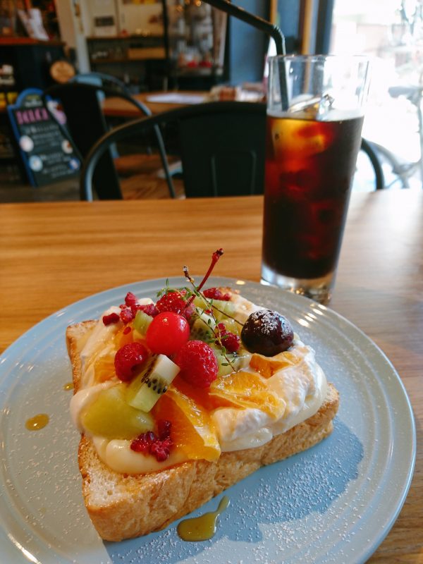 Cafe Orangerie(カフェオランジュリー)フルーツトースト Cafe Orangerie(カフェオランジュリー)フルーツトースト
