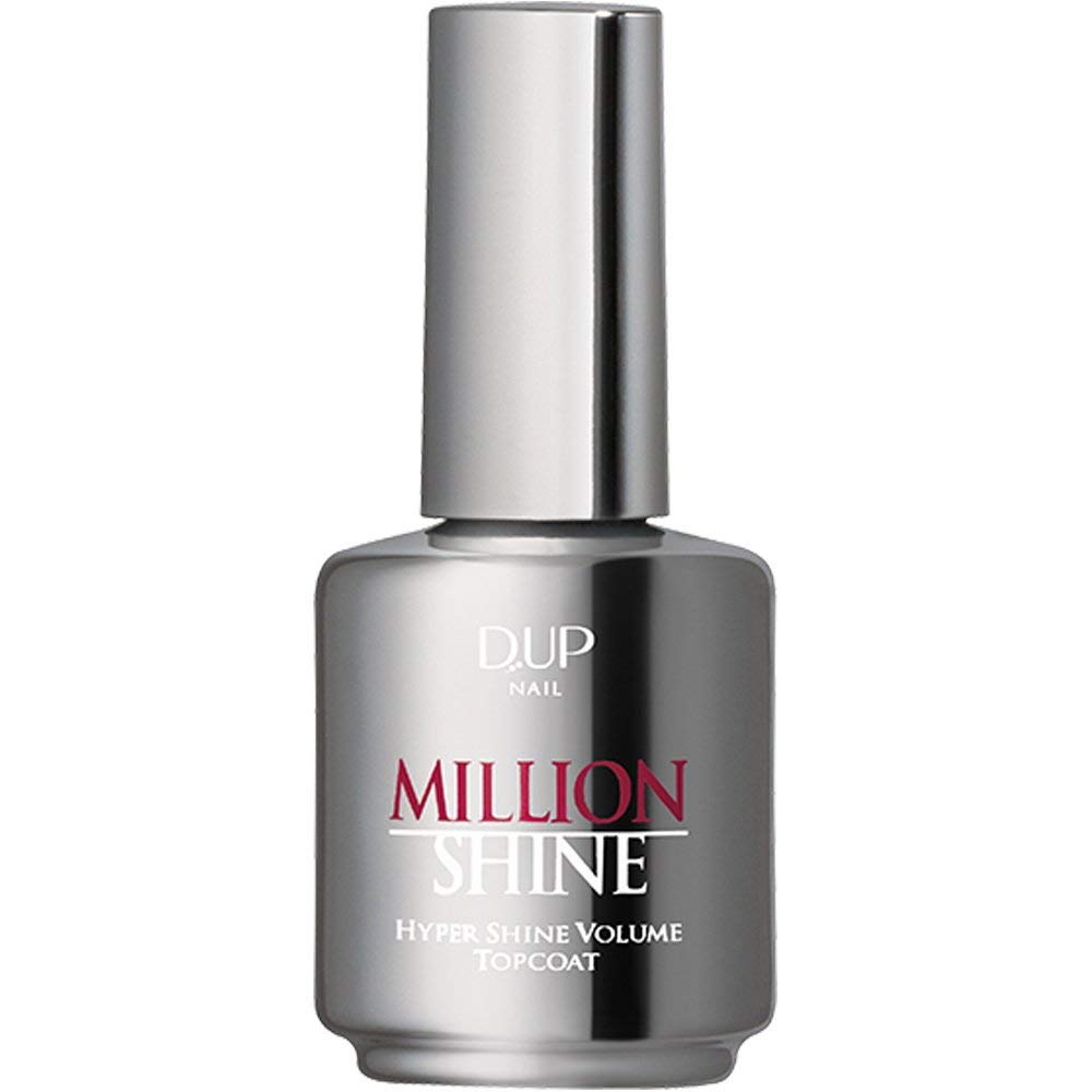 速乾60秒でジェルネイル級のツヤ☆「DUP Nail ミリオンシャイン トップコート」