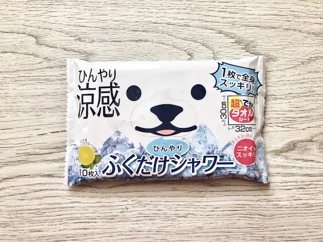 ひんやり涼感ふくだけシャワー ひんやり涼感ふくだけシャワー