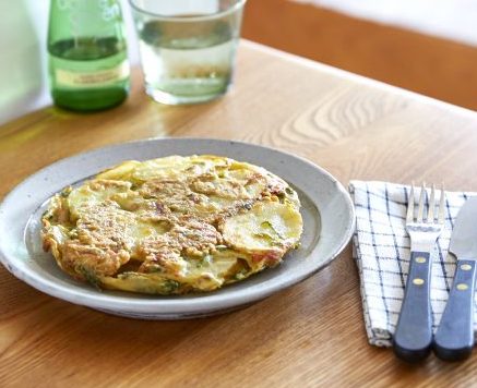 フライパンひとつ！じゃがいも＆しそで簡単「和風ガレット」レシピ♪