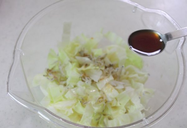 ポン酢で味付け ポン酢で味付け