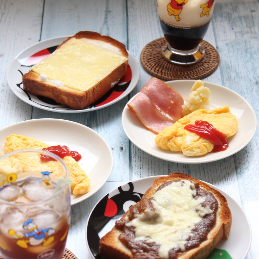 朝美人アンバサダーErikaさんの朝ごはん