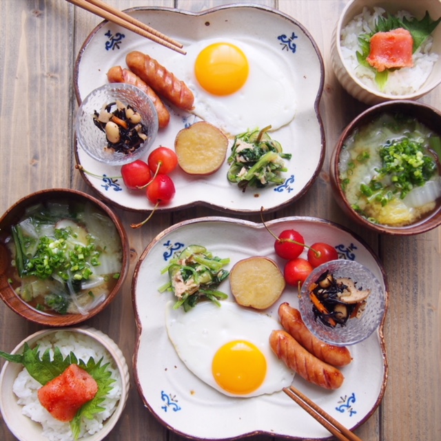 夫婦で楽しむ朝ごはん 夫婦で楽しむ朝ごはん