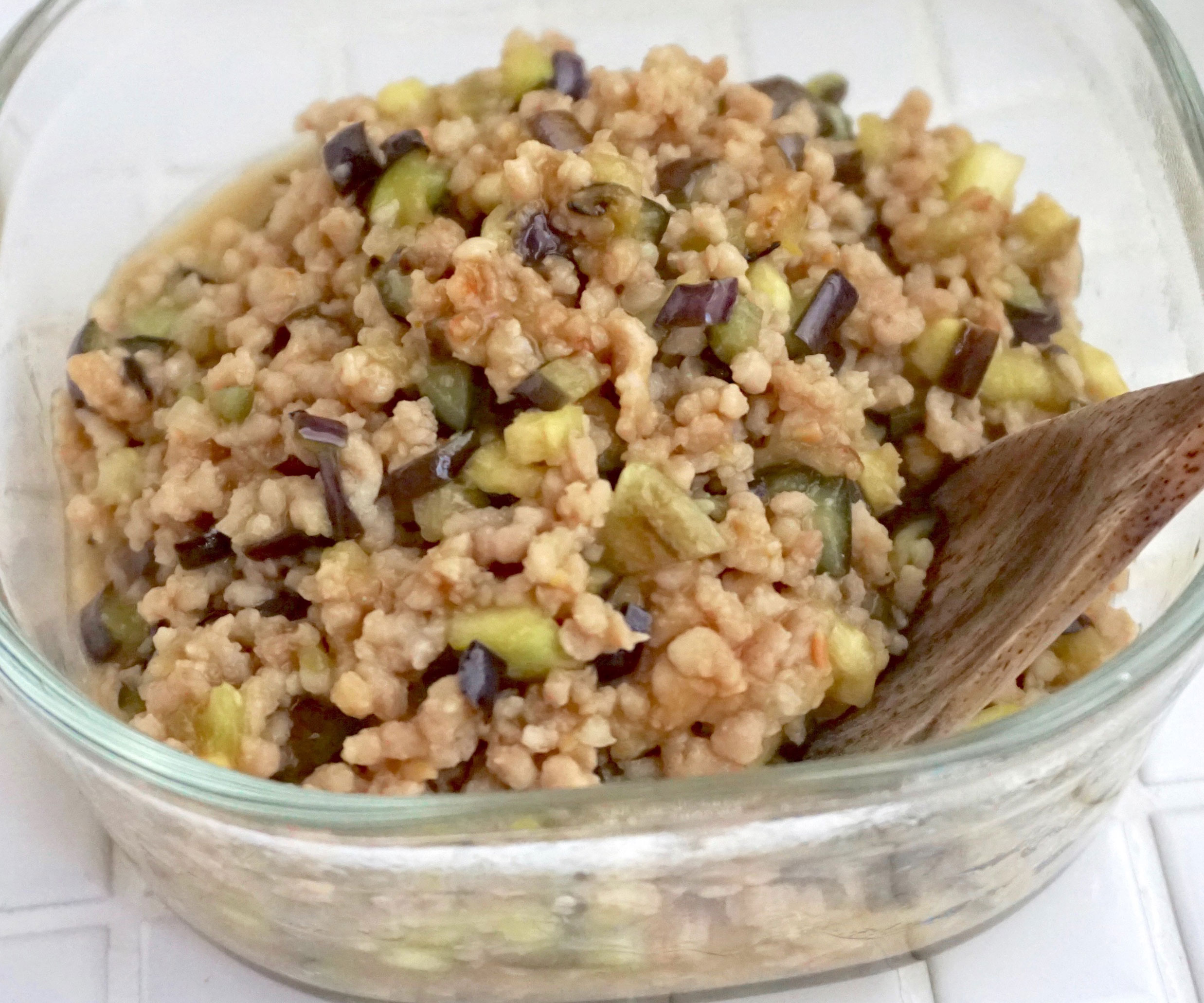 コレさえあれば！朝ご飯がすすむ作り置き「ナス味噌そぼろ」