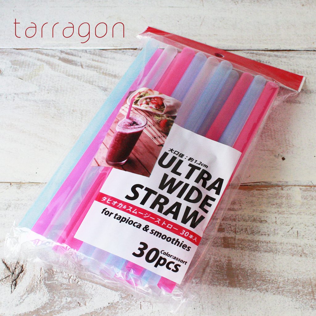 タピオカミルクティ用のストロー タピオカミルクティ用のストロー