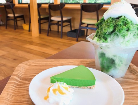 絶品のお茶が楽しめる「KIMIKURA CAFE」@静岡・掛川の抹茶レアチーズケーキとかき氷 絶品のお茶が楽しめる「KIMIKURA CAFE」@静岡・掛川の抹茶レアチーズケーキとかき氷