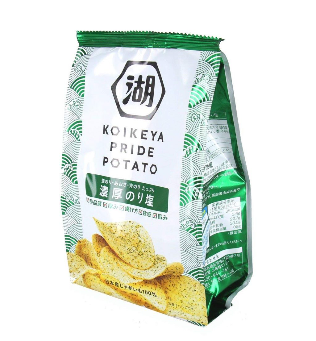 湖池屋 KOIKEYA PRIDE POTATO 濃厚のり塩 湖池屋 KOIKEYA PRIDE POTATO 濃厚のり塩