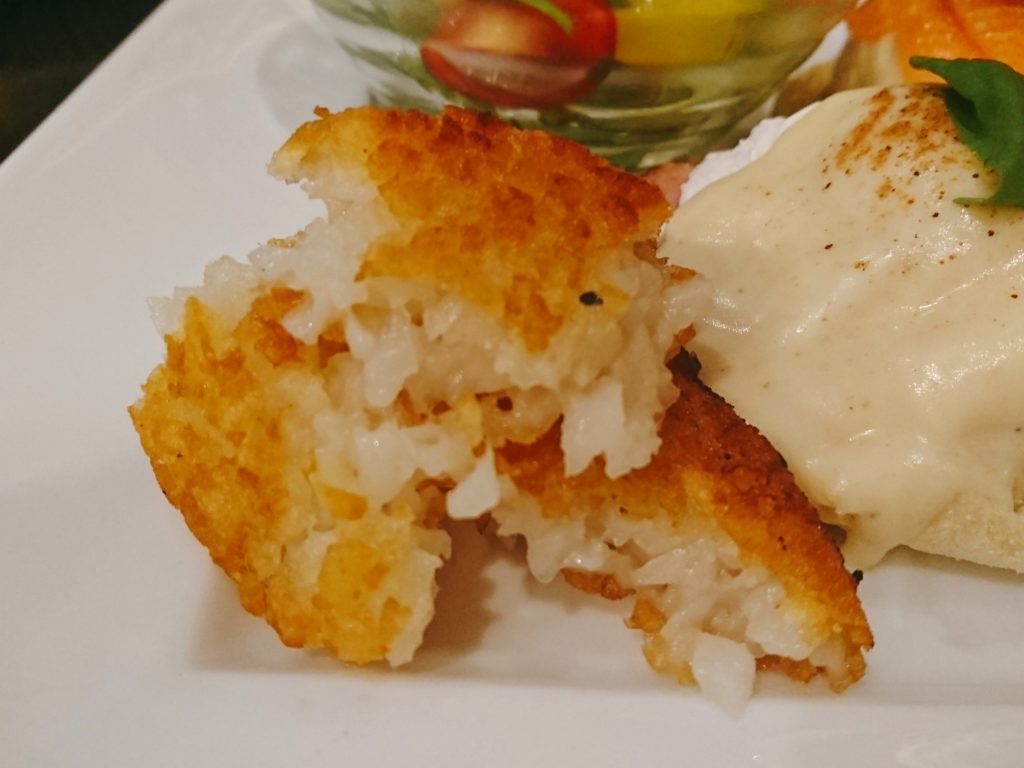 京都のMarieBelle(マリベル) 朝食のハッシュドポテト 京都のMarieBelle(マリベル) 朝食のハッシュドポテト