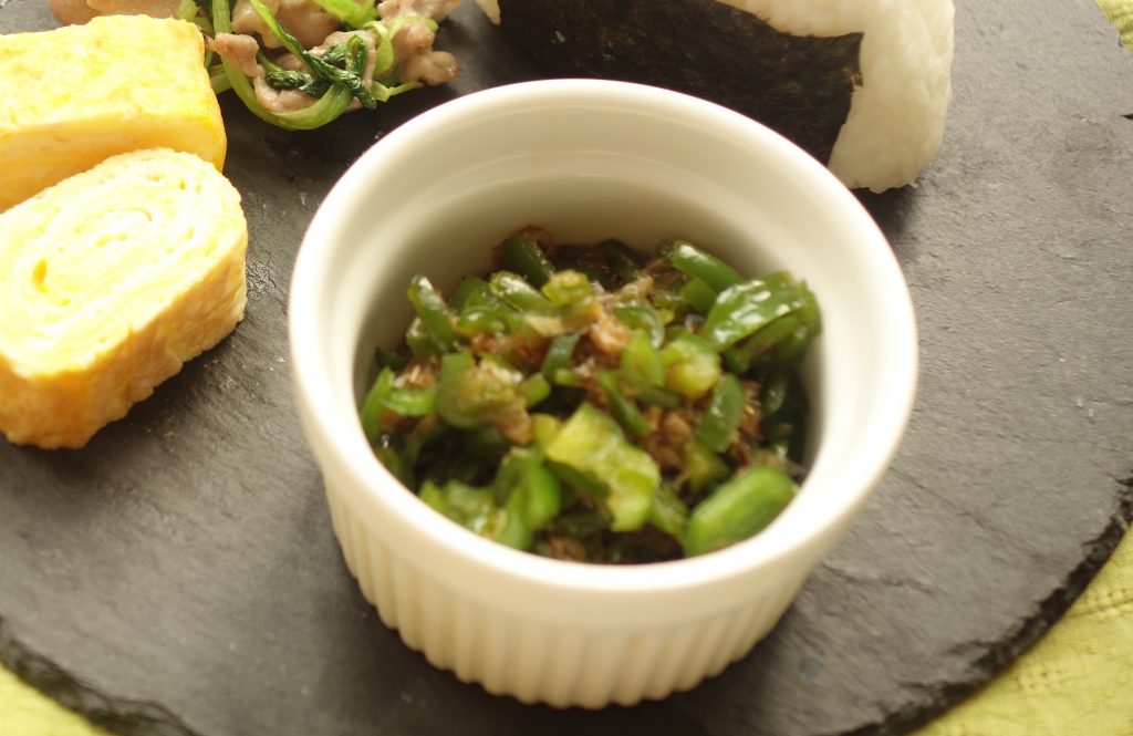 さっと煮るだけで簡単!ご飯のお供に「ピーマンのおかか和え」 さっと煮るだけで簡単!ご飯のお供に「ピーマンのおかか和え」