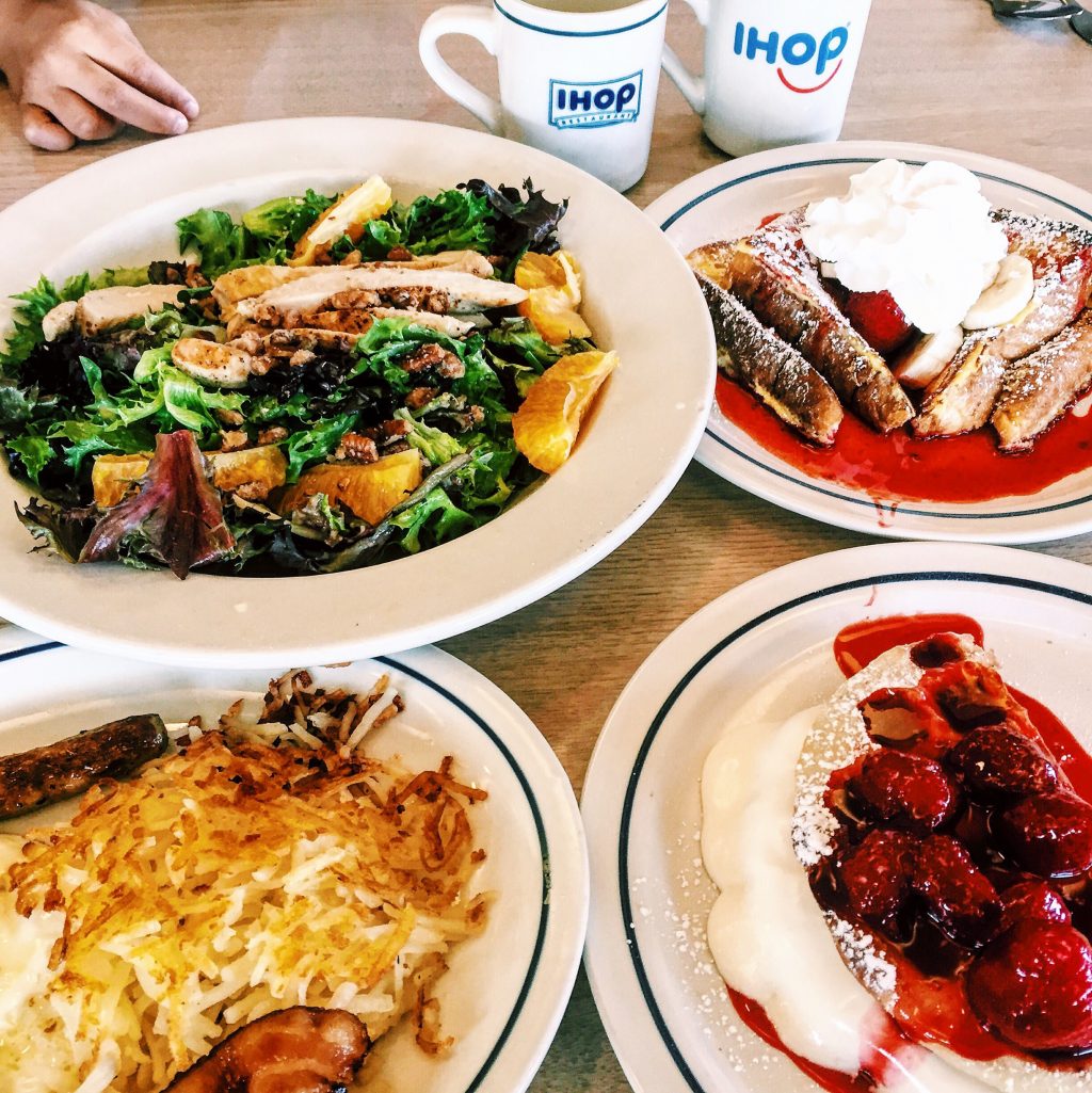 IHOPの朝ごはん