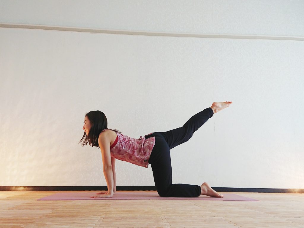ヨガトレで美BODY!体幹を鍛える「ネコのバリエーションポーズ」 ヨガトレで美BODY!体幹を鍛える「ネコのバリエーションポーズ」