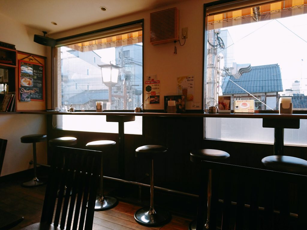 京都の喫茶Amazon（アマゾン）店内