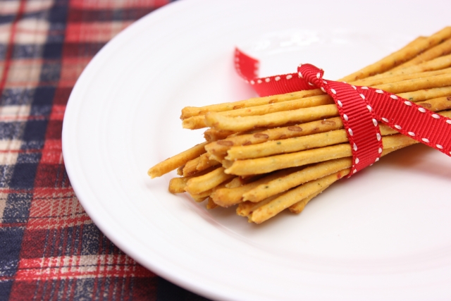 今日はポッキー＆プリッツの日！おすすめは「おさつ＆発酵バター」味♪