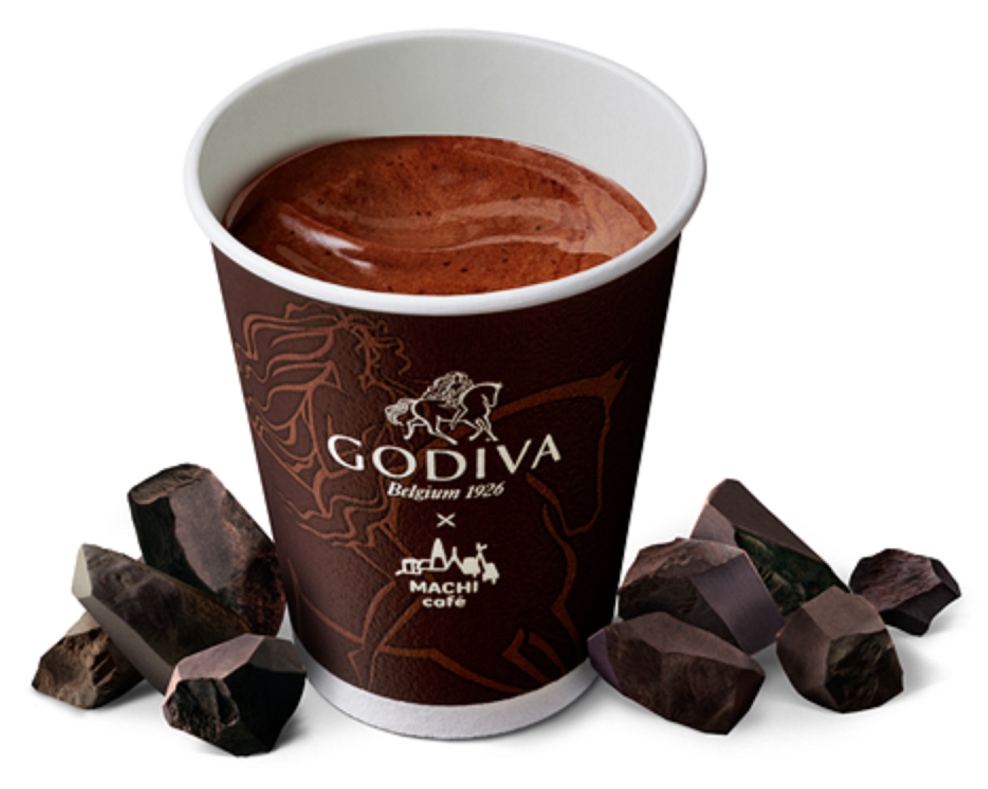 冬の朝に至福のひとときを♪数量限定！ローソン×GODIVA初の「ホットチョコレート」