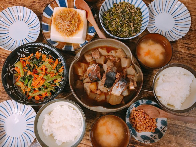 10分完成!鯖缶とこんにゃくの煮物