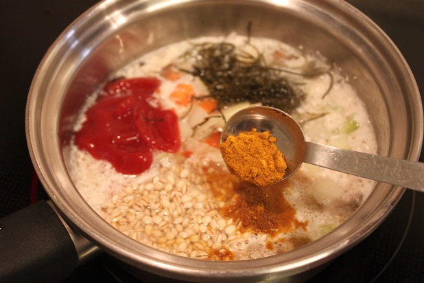 スープジャーカレー