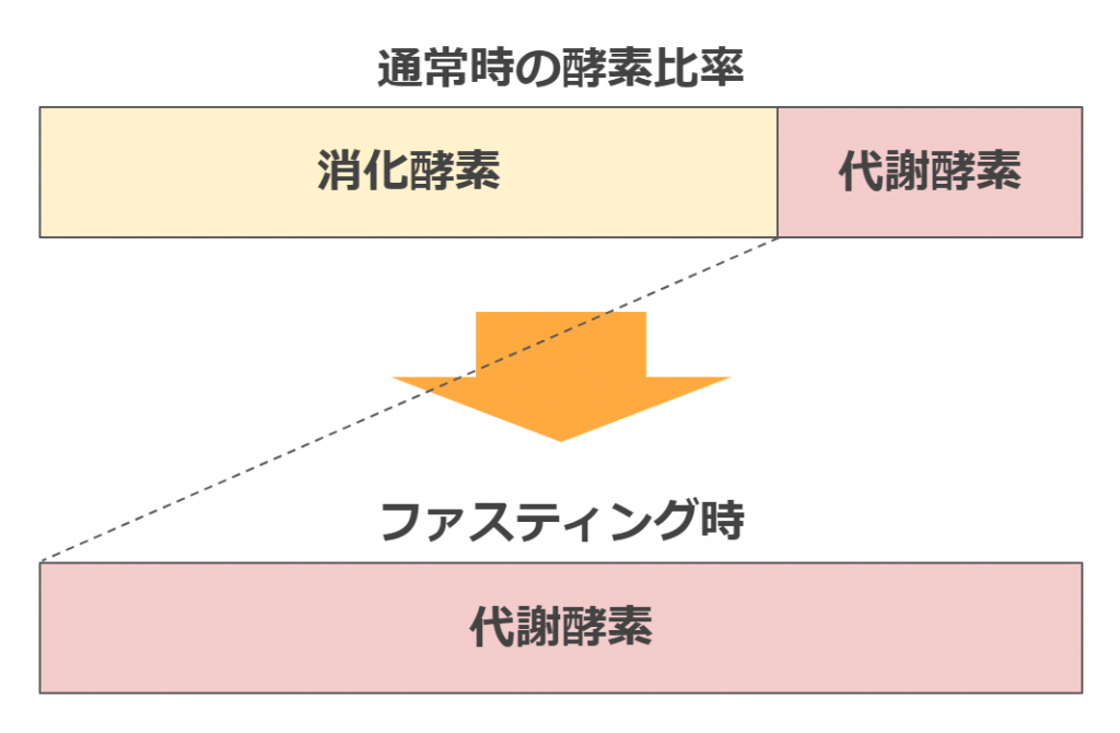 (酵素のはたらきの変化/Sakiさん作成)