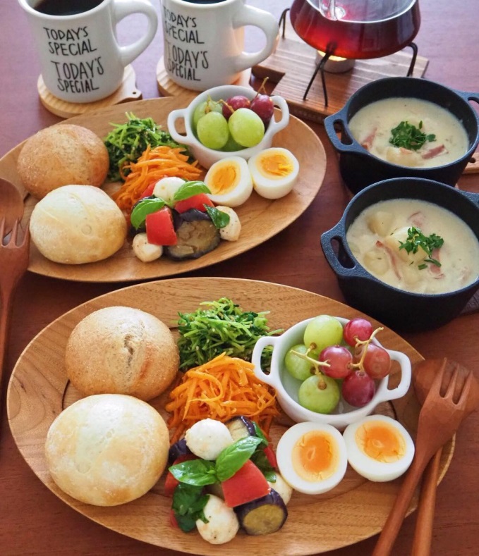 NAOKOさんの朝ごはん