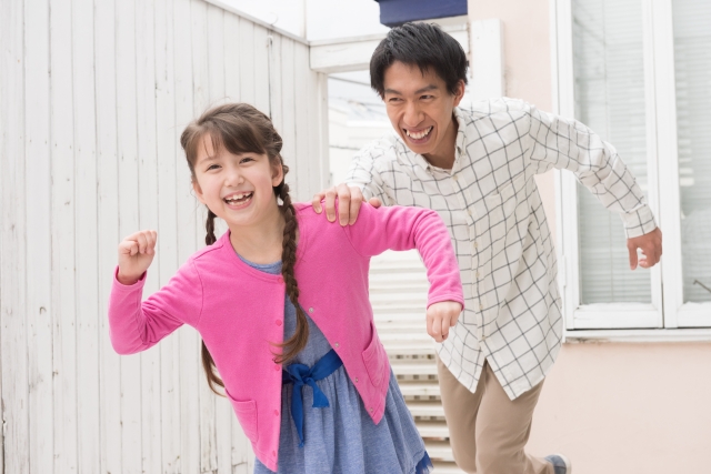 捕まえた!