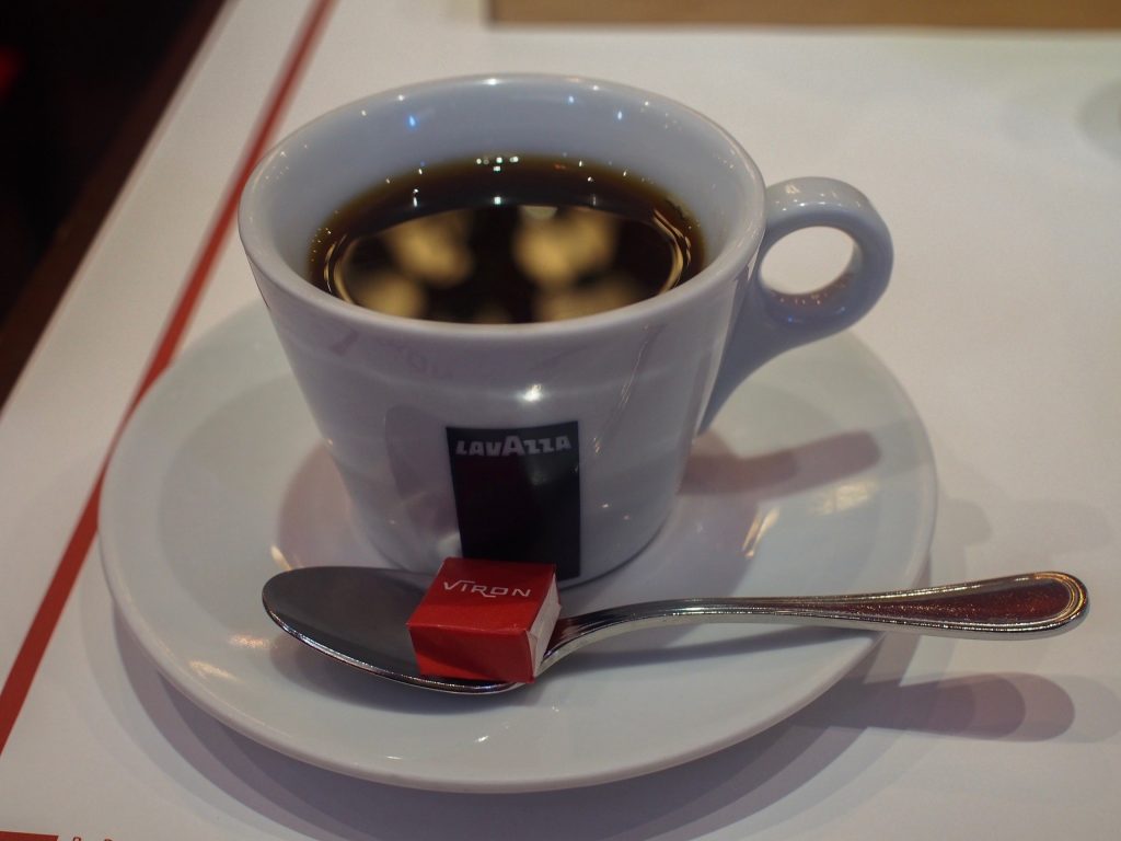 VIRONの朝食のコーヒー