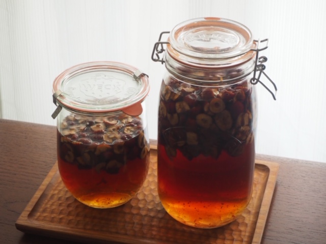 NAOKOさんの手作りナツメ酒