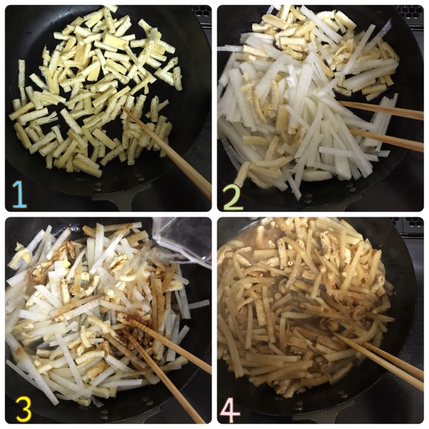 ご飯のお供にちょうどいい♪簡単作り置き「大根と油揚げの甘辛煮」