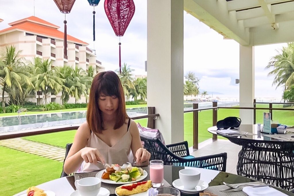 「Pullman Danang Resort」の朝ごはん