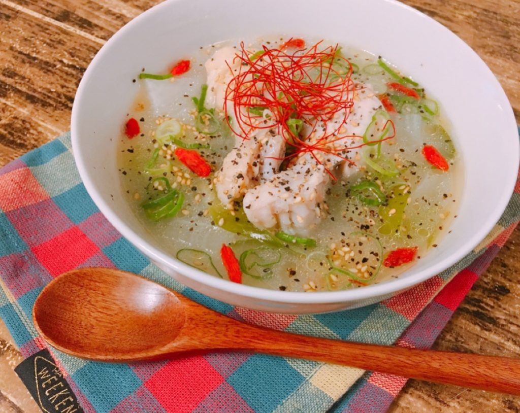 炊飯器のボタンひとつ!手軽な材料で簡単あったか「サムゲタンスープ」♪