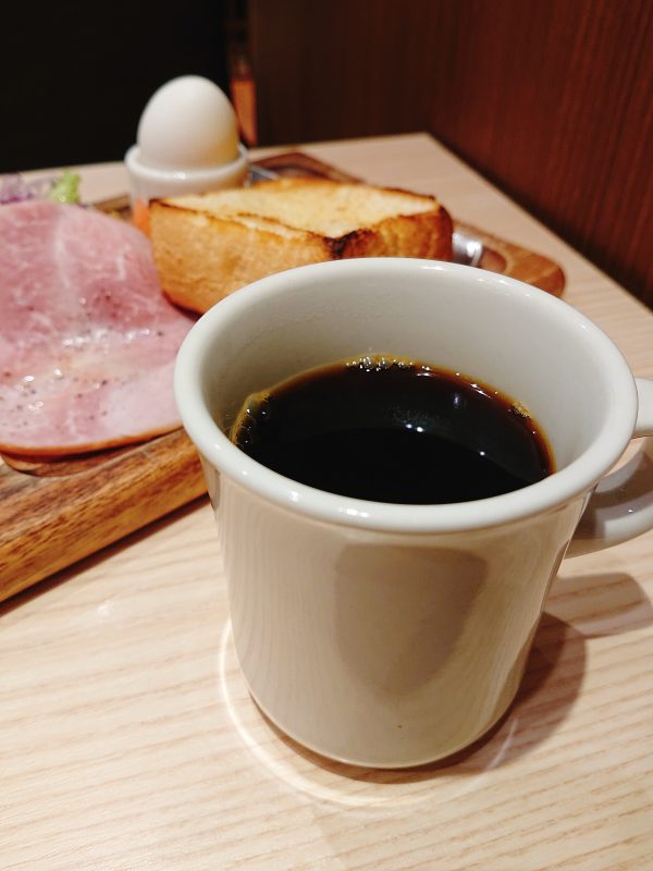 小川珈琲のモーニングのコーヒー