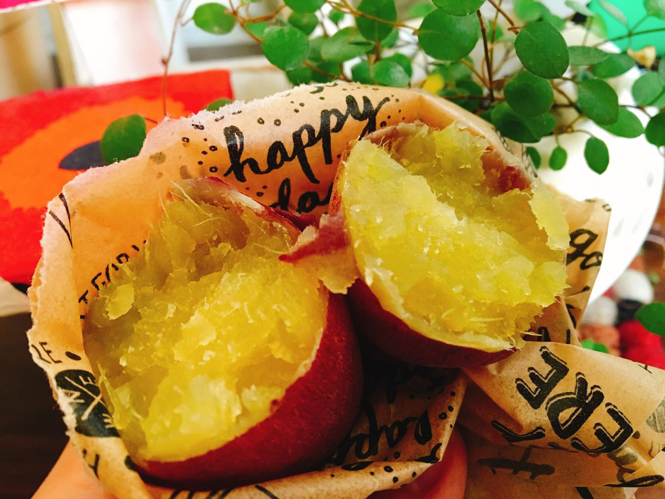 スイッチポンでホクホク！炊飯器でしっとり濃厚「焼き芋」の作り方♪