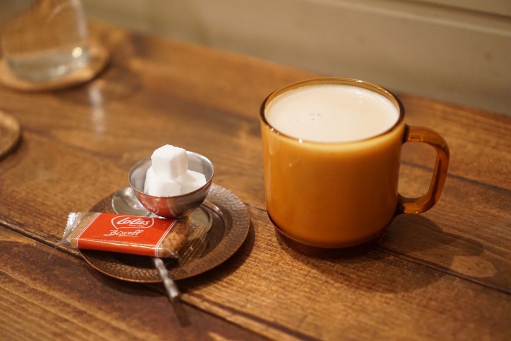 カフェオレでリラックス