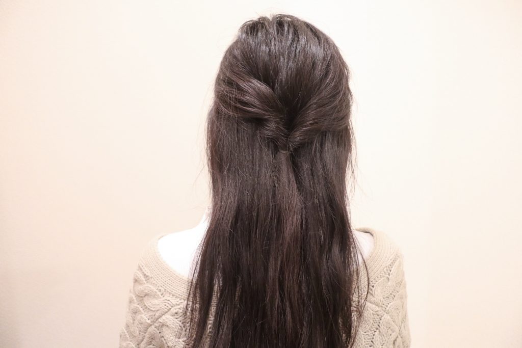くるりんぱだけ!おしゃれでカワイイ簡単ヘアアレンジ