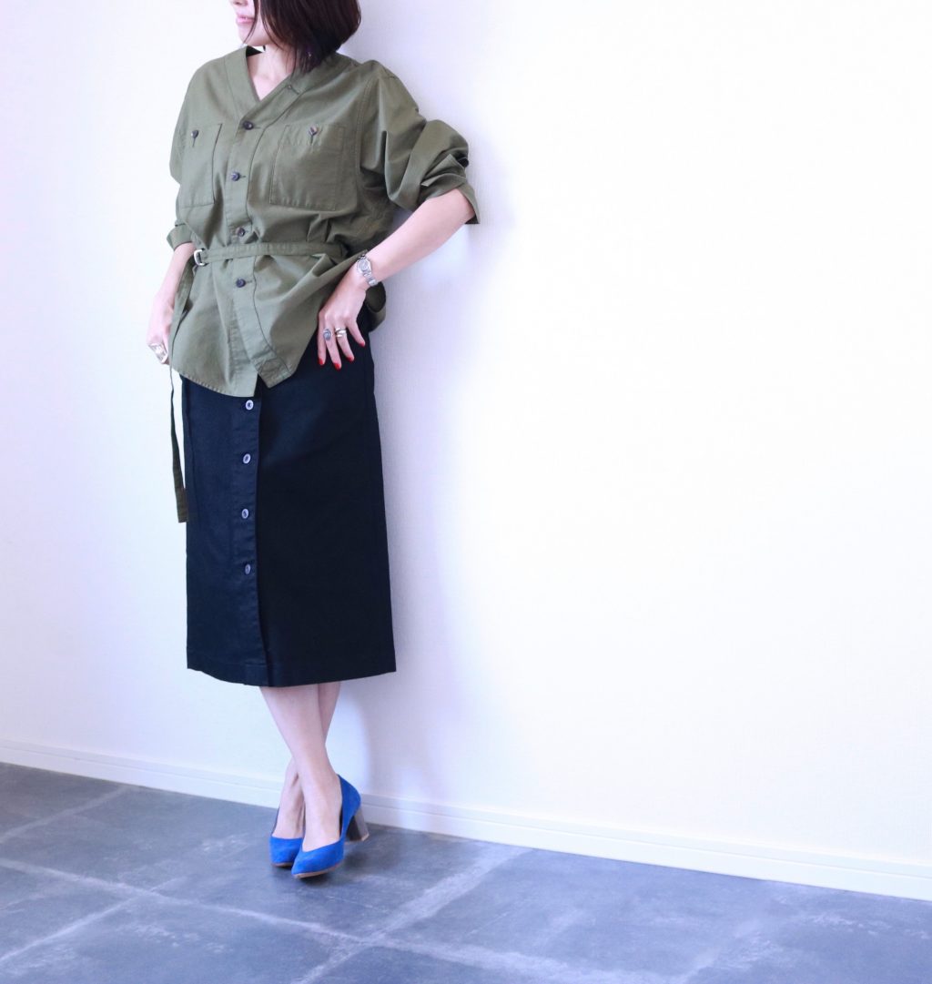 ブラックならきれいめだってお手のもの!UNIQLOのデニスカ着回しコーデ