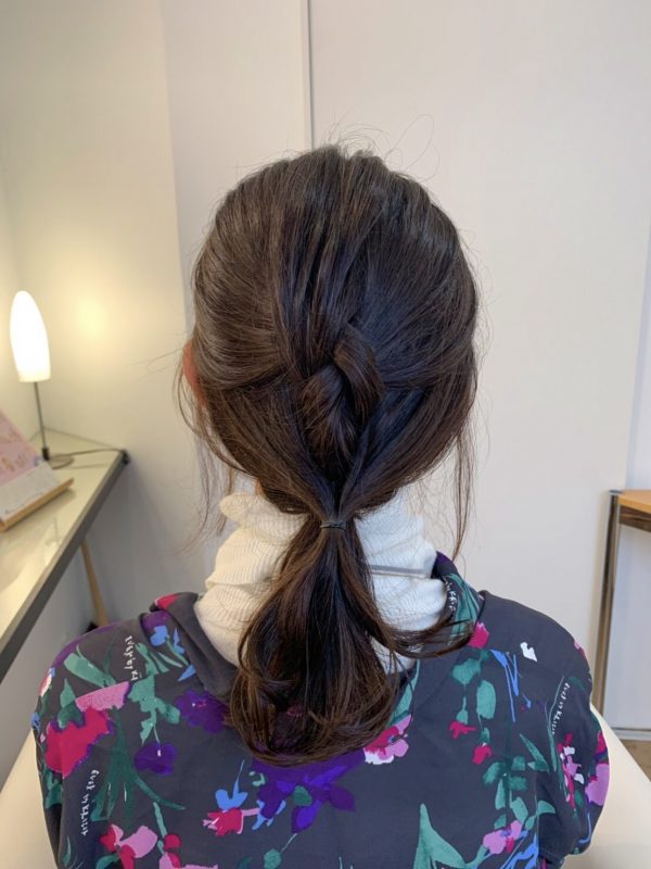 伸ばしかけヘアでも簡単かわいい♪ゆるふわヘアアレンジ術