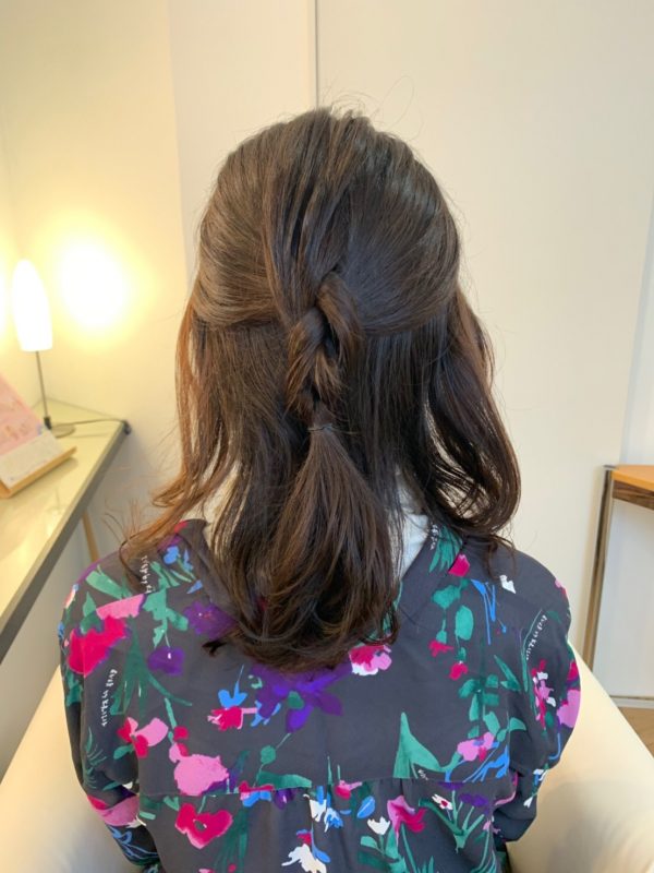 伸ばしかけヘアでも簡単かわいい♪ゆるふわヘアアレンジ術
