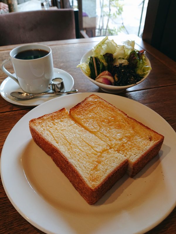 【京都】古民家カフェでいただくシンプルトーストモーニング@Prangipaniフランジパニ