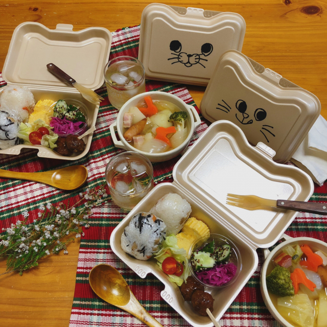 可愛すぎる♪「ランチボックス」