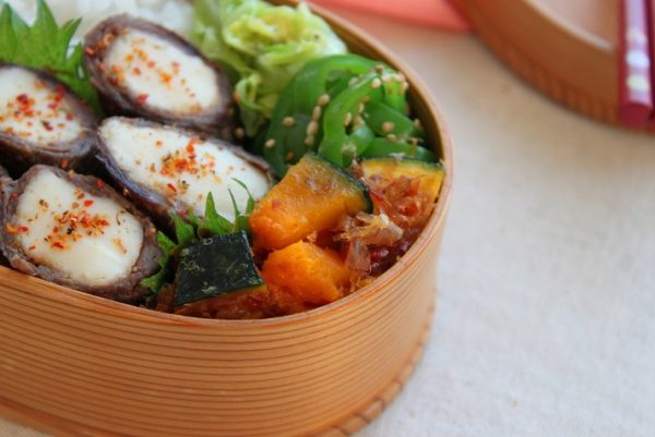 あと一品…に便利！すぐできる「かぼちゃのおかかバター」のお弁当