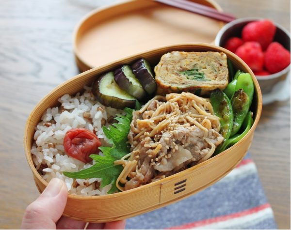 フライパン1つで簡単!「豚とえのきのごまポン酢」のお弁当