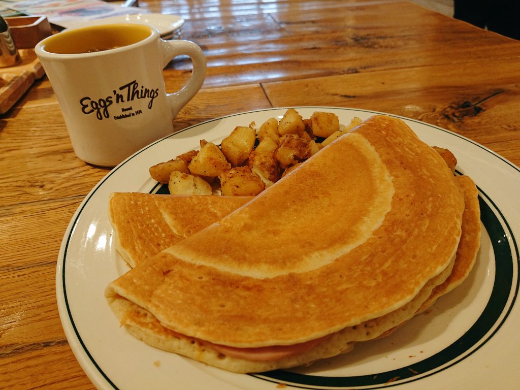 【大阪】平日の朝限定!「パンドイッチ」モーニング@Eggs 'n Things